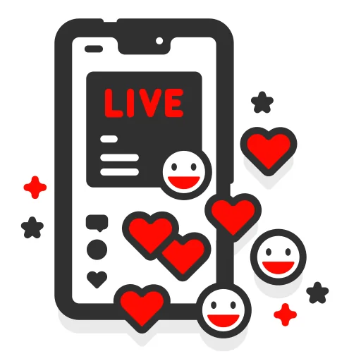 Polubienia live na TikTok