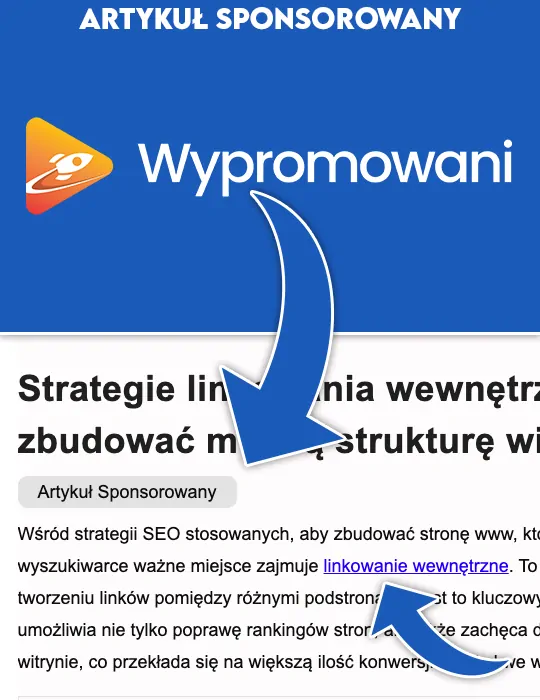 kup artykuł sponsorowany na wypromowani.pl