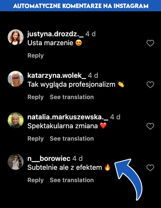 kup automatyczne komentarze instagram na wypromowani